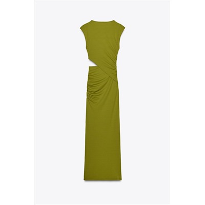 LONG DRESS WITH CUT-OUT DETAIL