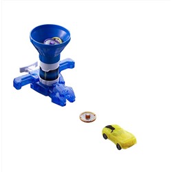 Screechers Wild Rapid Fire Disc Blaster Toy Vehicle, Blue