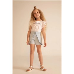 Defacto Kız Çocuk Regular Fit Şort X7460A622HS