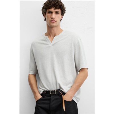 CAMISETA  CÁÑAMO - VISCOSA