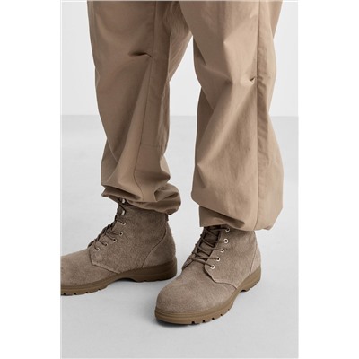 BOTA CORDONES PIEL