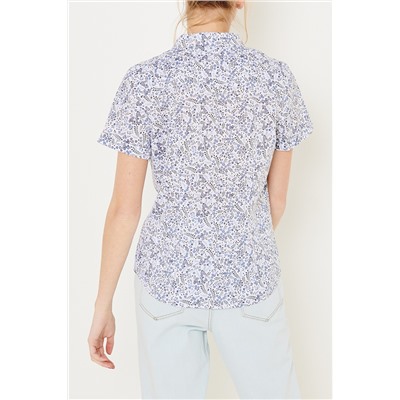 Camisa Blanco y azul
