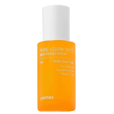[CELIMAX] PORE+DARK SPOT BRIGHTENING SERUM Сыворотка для лица ОСВЕТЛЕНИЕ/ВЫРАВНИВАНИЕ, 30 мл