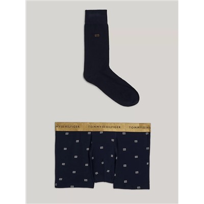 Tommy Flag Trunk and Sock Set 2-Piece