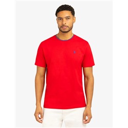 TIPPED CREW NECK COLLAR T-SHIRT