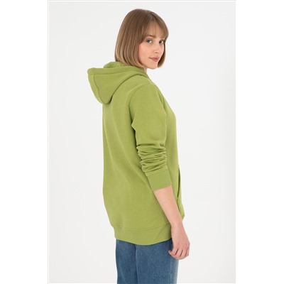 Erkek Fıstık Yeşili Basic Sweatshirt