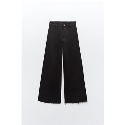 ZW COLLECTION MARINE STRAIGHT-LEG HIGH-WAIST JEANS