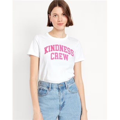 EveryWear Crew-Neck Graphic T-Shirt