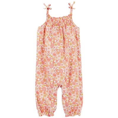 Baby Floral Tank Jumpsuit