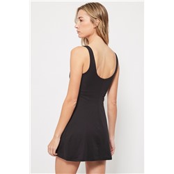 Vestido trapecio Negro