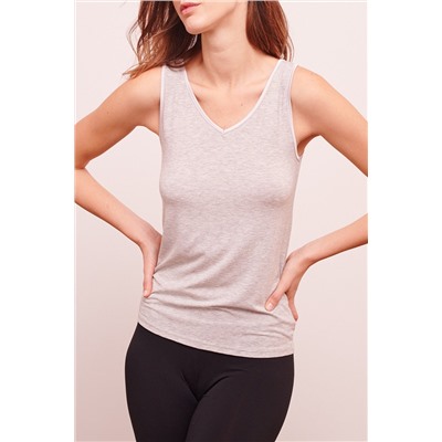 Camiseta de tirantes Warm Me Up Gris claro