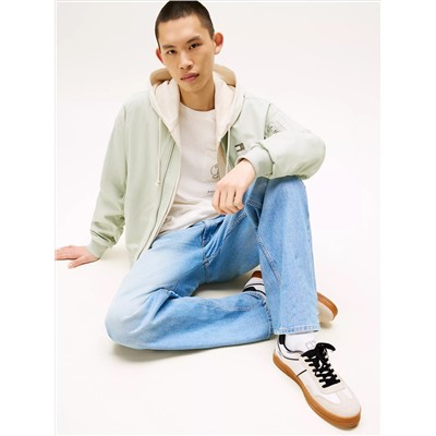 Tommy Jeans Low-Top Leather Mix Sneaker