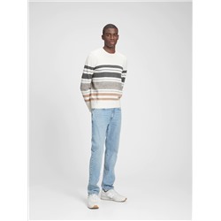 Stripe Crewneck Sweater