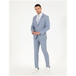 Açık Mavi Ekstra Slim Fit Takım Elbise
