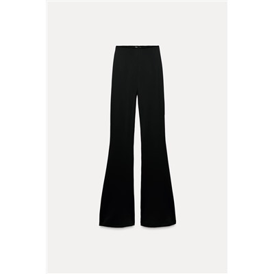 POLYAMIDE FLARED TROUSERS