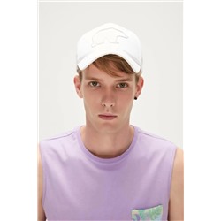 Bad Bear, Logo Cap Off-White Beyaz Unisex Şapka