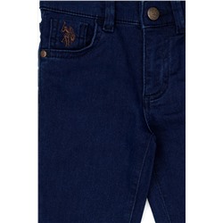 Kız Çocuk Lacivert Jean Pantolon