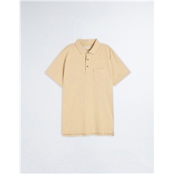 Polo, Men, Light Beige
