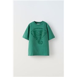 CAMISETA EMBOSSED ELEFANTE