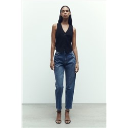 Z1975 DENIM MOM-FIT HIGH-WAIST JEANS