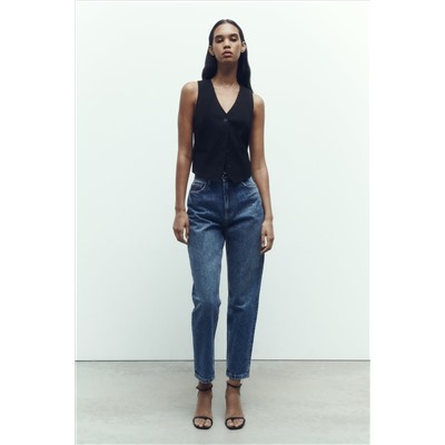 Z1975 DENIM MOM-FIT HIGH-WAIST JEANS