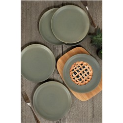 Keramika Mat Toprak Hitit Pasta Tabağı 20 Cm 6 Adet ST042906F982A000000MAEF400