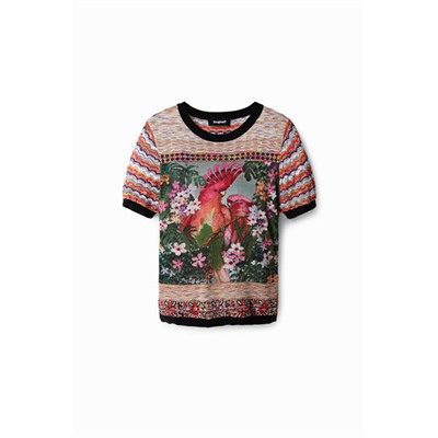Camiseta tricot loros