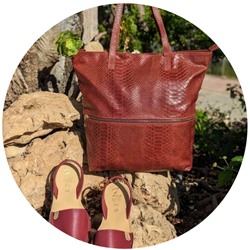 AB.Zapatos · 3202 · Granate+PELLE 1602/2 burdeos АКЦИЯ