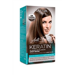 Estuche alisador Keratin Anti-Frizz Xpert Repair - 3 productos