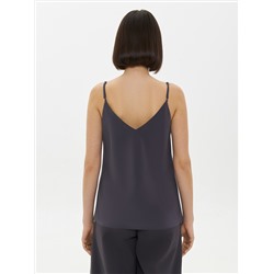 Топ из модала на тонких бретелях