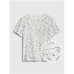 Toddler Print Pocket T-Shirt