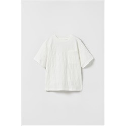 CAMISETA JACQUARD ETIQUETA