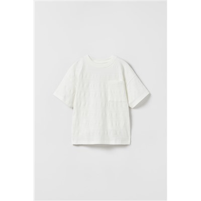 CAMISETA JACQUARD ETIQUETA
