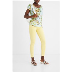 Camiseta manga corta paisley