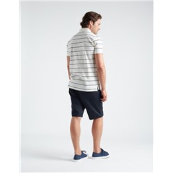 Twill Chino Shorts, Men, Dark Blue