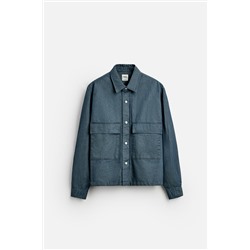 SOBRECAMISA BOLSILLOS