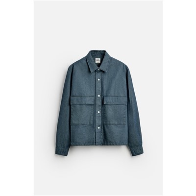 SOBRECAMISA BOLSILLOS