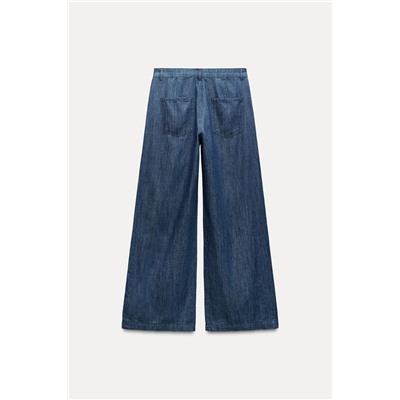 PANTALÓN DENIM Z1975 FLUIDO WIDE LEG