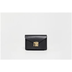 Bandolera de piel Vic Negro