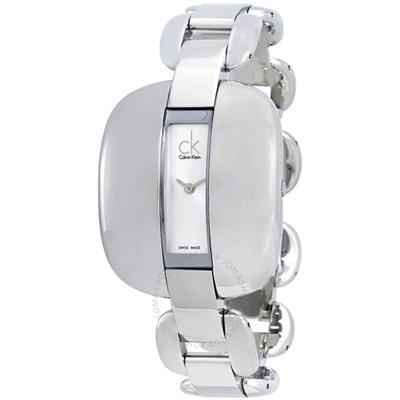 CALVIN KLEIN  Treasure Silver Dial Ladies Watch Item No. K2E23138