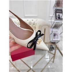 Новая весенняя модель французского стиля  Женские туфли   Valentin*o 🤍  Реплика 1:1