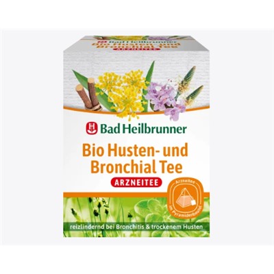 Arzneitee, Husten- & Bronchial Tee (12 Beutel), 24 g