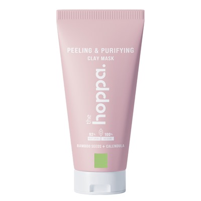 [THE HOPPA.] Маска для лица отшелушивающая и очищающая ГЛИНЯНАЯ Peeling&Purifying Clay Mask, 120 мл