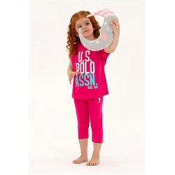 Kız Çocuk Fuşya Pijama Takımı
