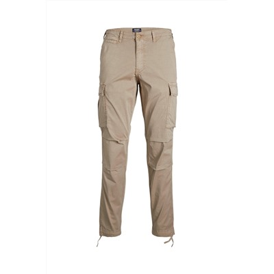 Pantalón cargo Beige