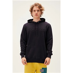 Bad Bear Pucker Bear Hoodie Siyah 3d Baskılı Kapüşonlu Erkek Sweatshirt 22.02.12.014-C01