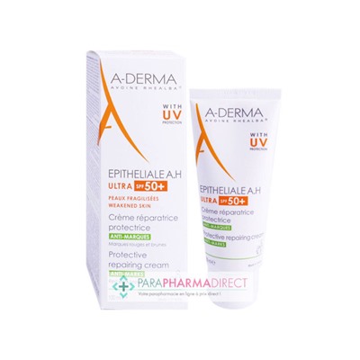 A-Derma Epithéliale A.H ULTRA Crème Réparatrice Apaisante SPF50+ 100ml