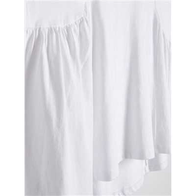 T-Shirt im Boxy-Stil aus Baumwolle