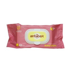 Салфетки влажные Детские Алоэ вера Antabax 80шт.