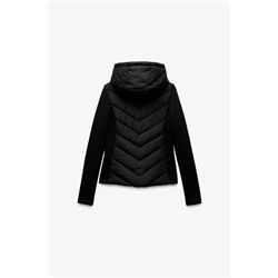 CONTRAST PUFFER JACKET
